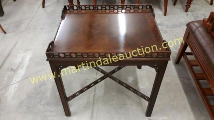 vintage Drexel Heritage Chinese Chippendale table
