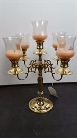 brass candelabra