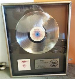 RIAA Platinum Award Jimmy Buffett's "Changes in Latitudes, Changes in Attitudes" Presented to Don Light