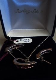 Marked either Sterling or .925 Silver