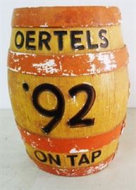 Vintage Oertel's 92 Beer Chalk Keg