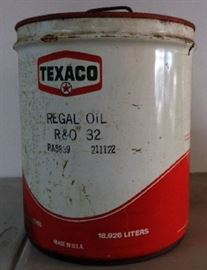 Vintage Texaco Oil Bucket