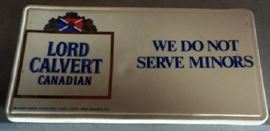 Vintage Lord Calvert Porcelain Change Tray