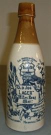 Vintage Gerst Stoneware Beer Bottle