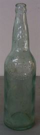 Vintage Gerst Straight-sided Clear Bottle, Embossed