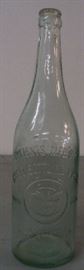 Vintage Gerst Straight-sided Clear Bottle, Embossed