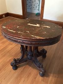 Super funky, old table...