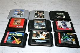 MISC NINTENDO 64 AND SEGA GENESIS GAMES