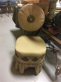 Nice custom vanity chair
