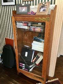 Tiger Oak Bookcase/Curio