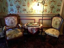 Beautiful Antique Chairs, Victorian Furnishings & More