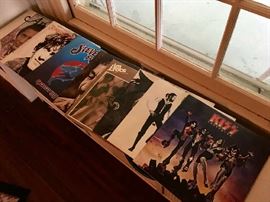 Small Assortment of Long Play Records