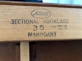 Macey Mahogany Finish