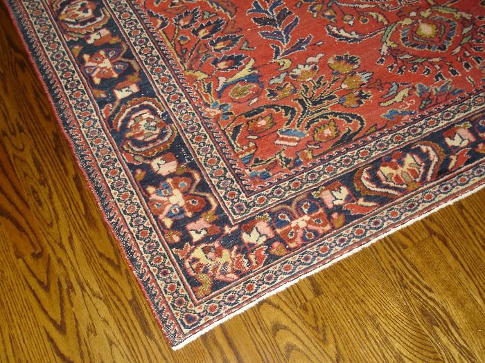 Detail of Persian rug
