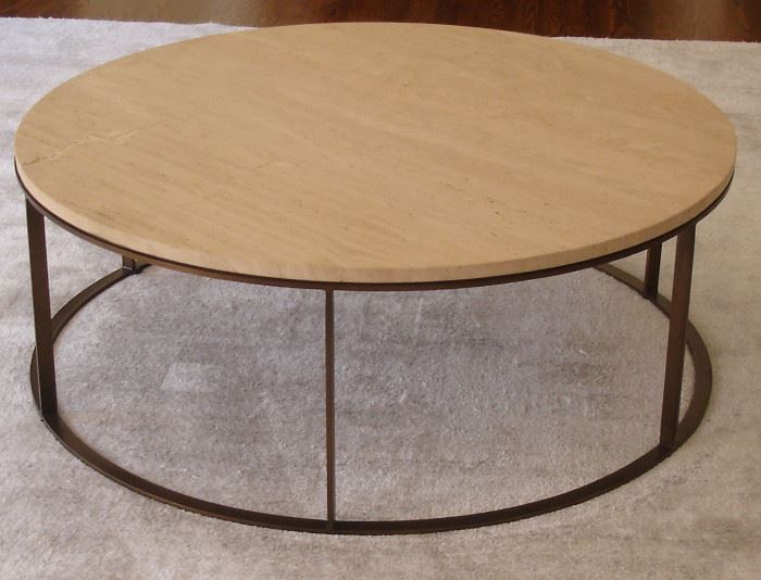 Mitchell Gold + Bob Williams Allure round cocktail table