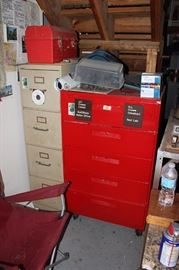 Filing cabinet, tool box, tool chest