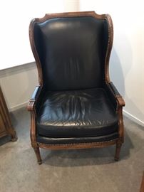 leather corner chair