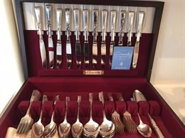 set of 12 community flatware 