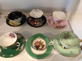 bone china cups and saucers