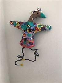 hand painted art piece