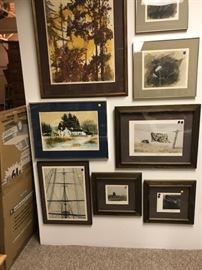 Local artist and United States Stamp Winner Gwynne