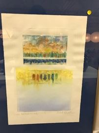Robert Burkert Mono print