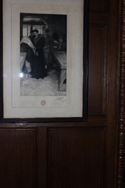 Howard Pyle Biblio file society complete suit including box and re-strike print set 