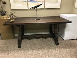 Mexican wood table(held together with no screws or nails, all pieces fit together like a puzzle)