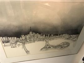 Vintage Detroit print