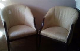 nail head upholstery chairs