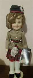 Shirley Temple Wee Willie Winkle doll, no box
