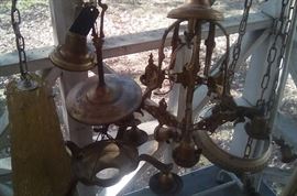 Vintage chandeliers
