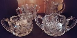 cut crystal - many others as well