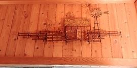 Signed and dated 79
Curtis Jere Barn Farm Scene Mid Century Modern Brutalist Wall Art
$350.00