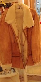 Lanvin 100% sheepskin coat size 40
