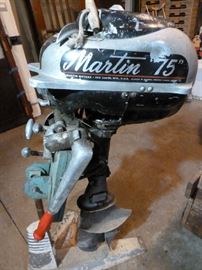 1942 Martin "75" Outboard Motor