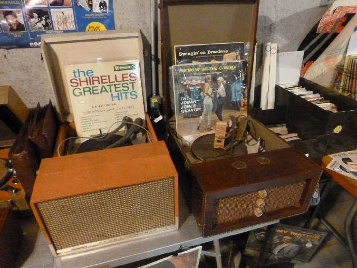 Old Record Players