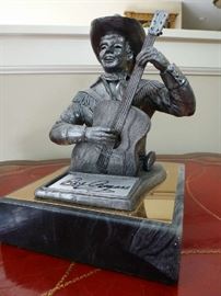 Autographed Roy Rogers Sculpture by Michael Ricker