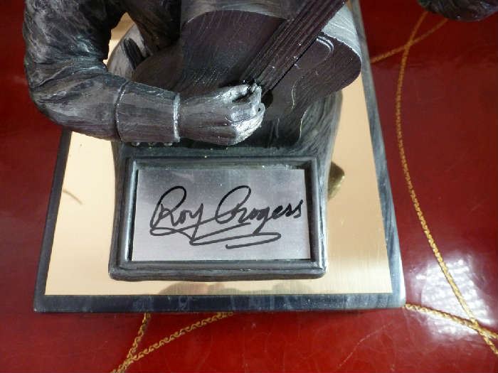 Detail of Roy Rogers Autograph