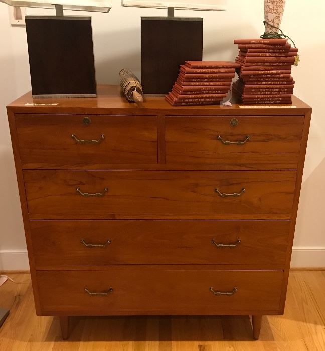 One of two matching chests