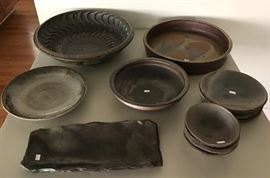 Willi Singleton and Rob Barnard pottery