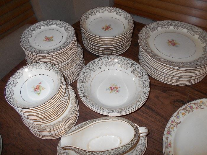 set of China just in time for Thanksgiving