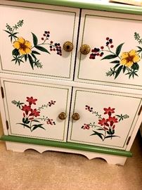 We're Calling The The "Wildflower" Bedroom...It Has This Super Cute Nightstand...