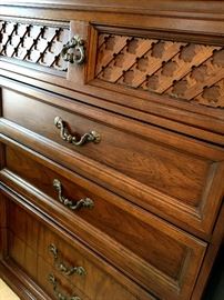 The Master Bedroom Has Some Beautiful Pieces Ready For A New Home...Like This 5 Drawer Upright Chest...