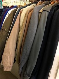 In The Master Closet We Have Some Nice Quality Men's Clothing...Sizes L-XL...