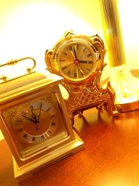 Small Seth Thomas Desk Clocks...