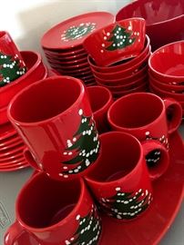 We Have A Full Service For 8 Set Of Waechtersbach Christmas Dishes...and Serving Pieces Too!...