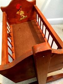 We Also Have A Few Vintage Pieces Of Doll Furniture...