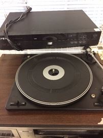 Vintage turntable