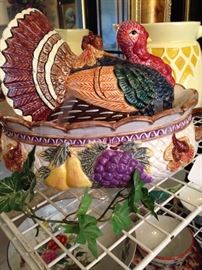 Colorful Thanksgiving turkey